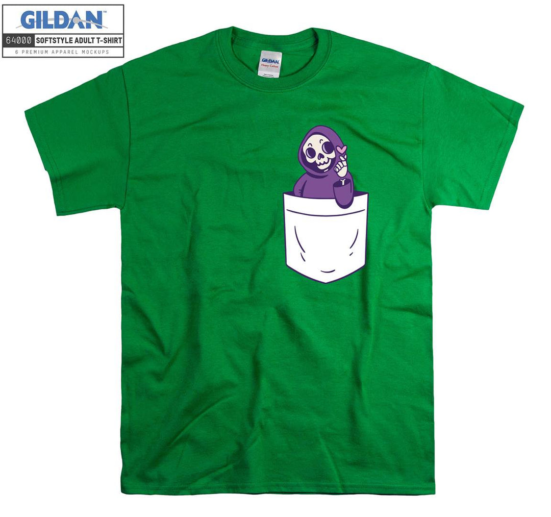 Funny cute evil figure T-shirt