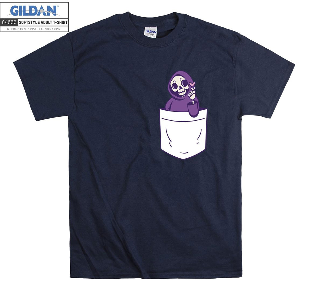 Funny cute evil figure T-shirt