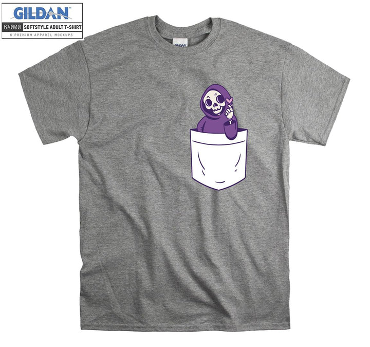 Funny cute evil figure T-shirt