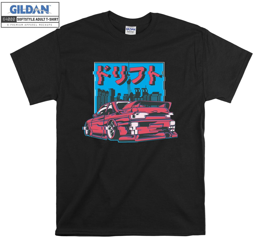 Luxury Japanese Car Figure T-shirt