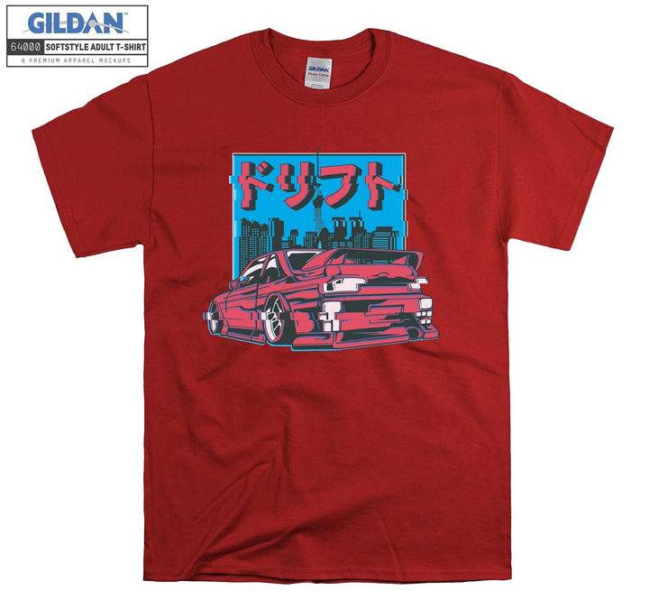 Luxury Japanese Car Figure T-shirt