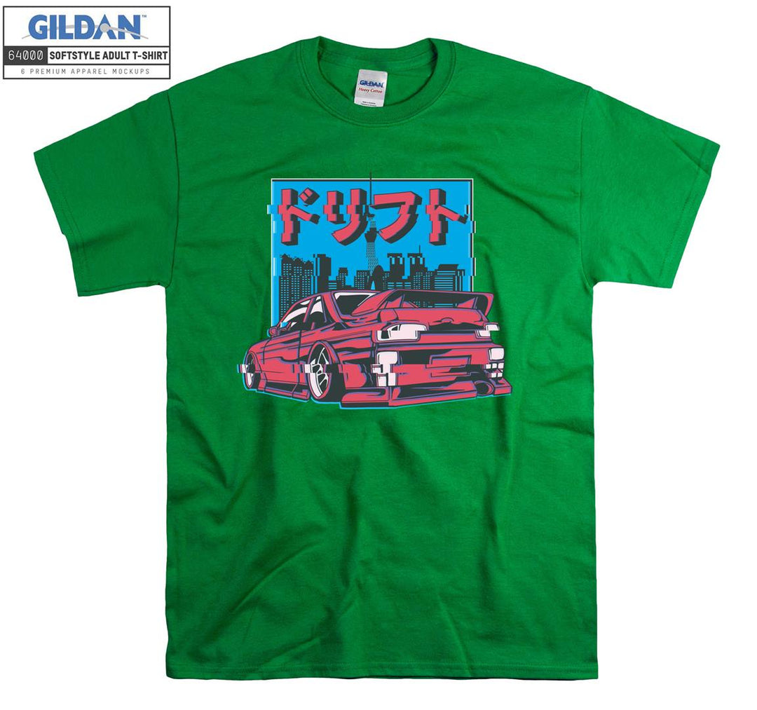 Luxury Japanese Car Figure T-shirt