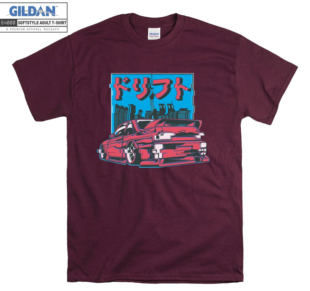 Luxury Japanese Car Figure T-shirt