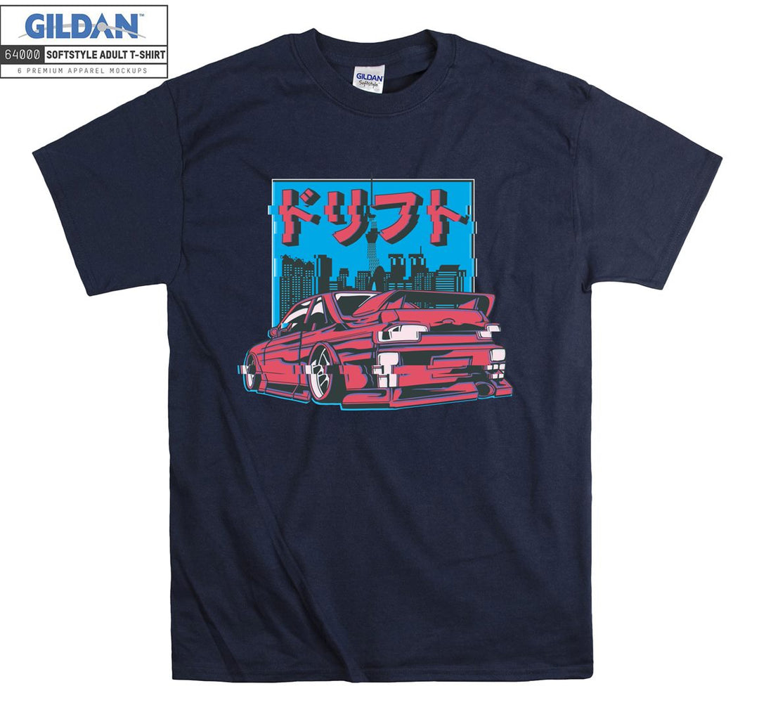 Luxury Japanese Car Figure T-shirt