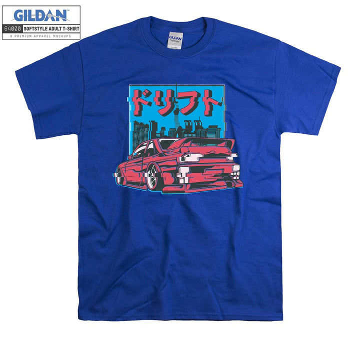 Luxury Japanese Car Figure T-shirt