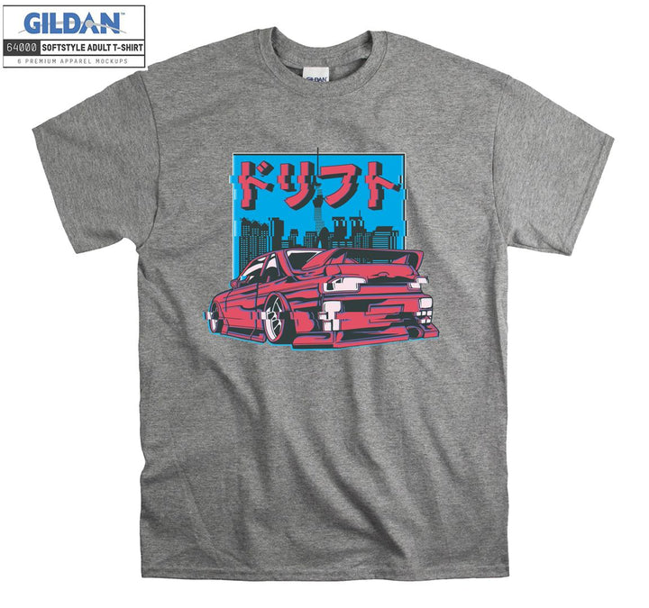 Luxury Japanese Car Figure T-shirt