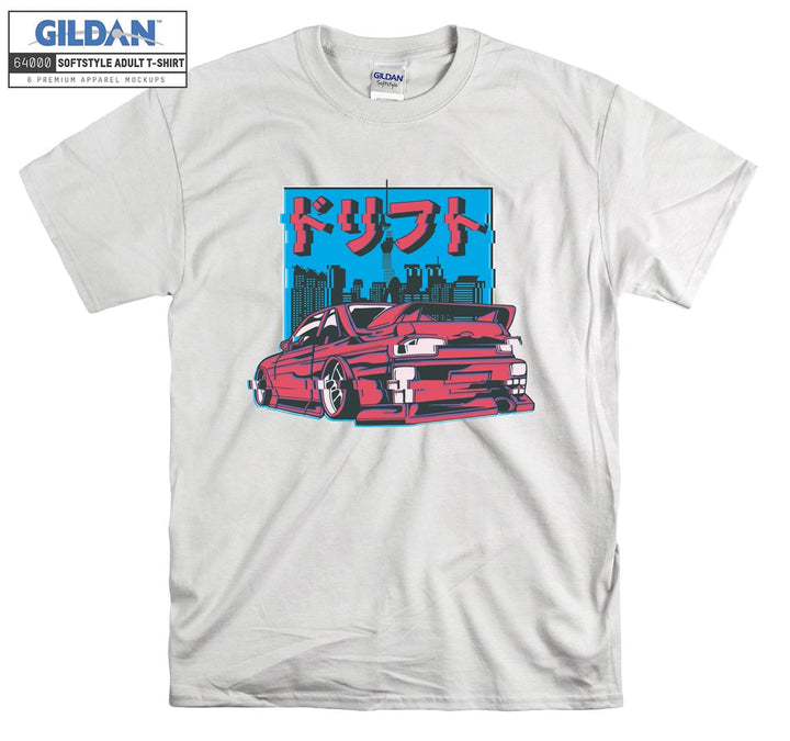 Luxury Japanese Car Figure T-shirt