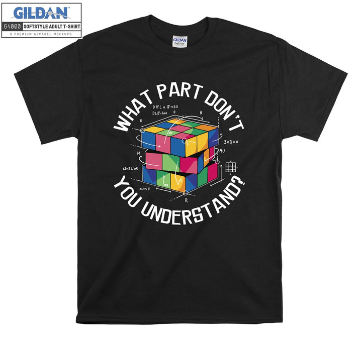 What part don't you understand T-shirt