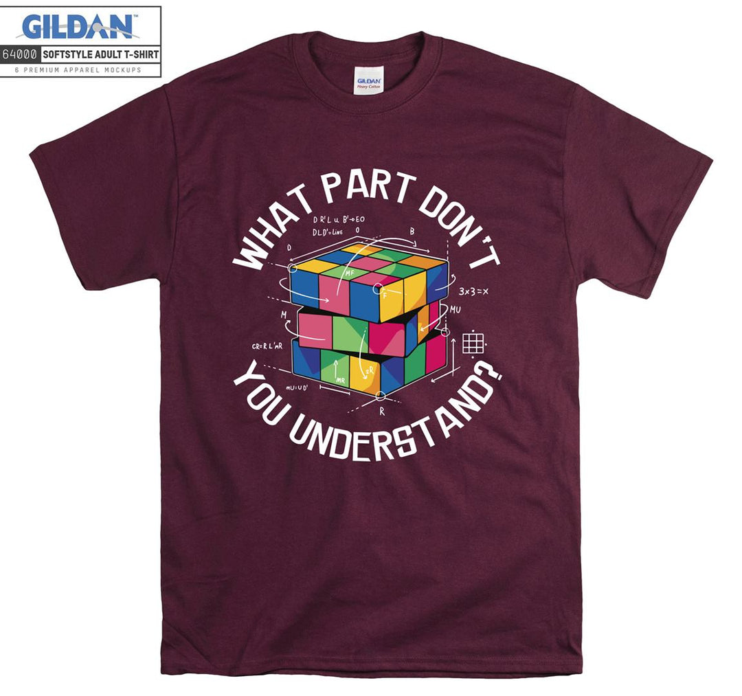 What part don't you understand T-shirt