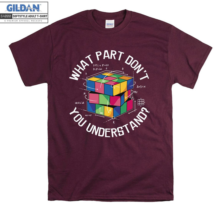 What part don't you understand T-shirt