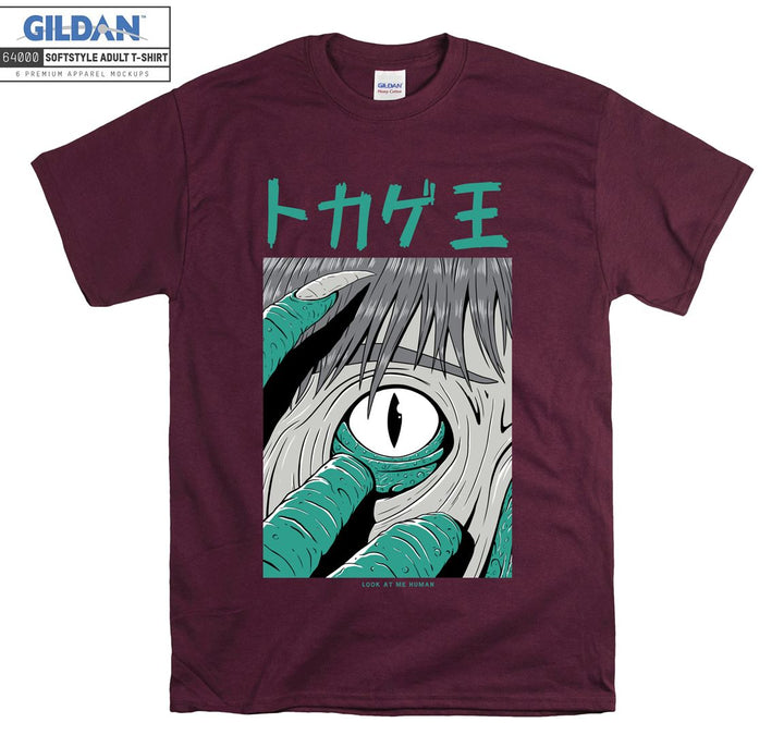 Famous Character eye figure T-shirt