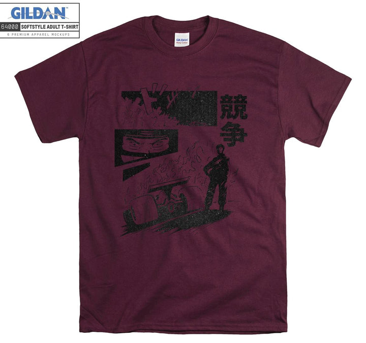 Samurai silhouette T-shirt