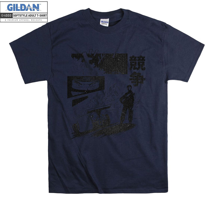 Samurai silhouette T-shirt