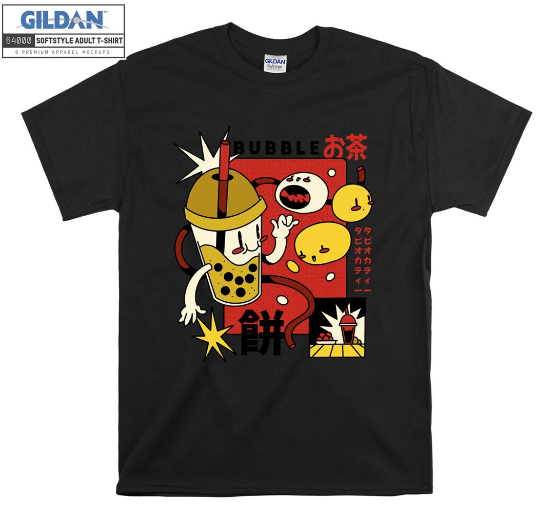 Famous Character Bubble Tea T-shirt