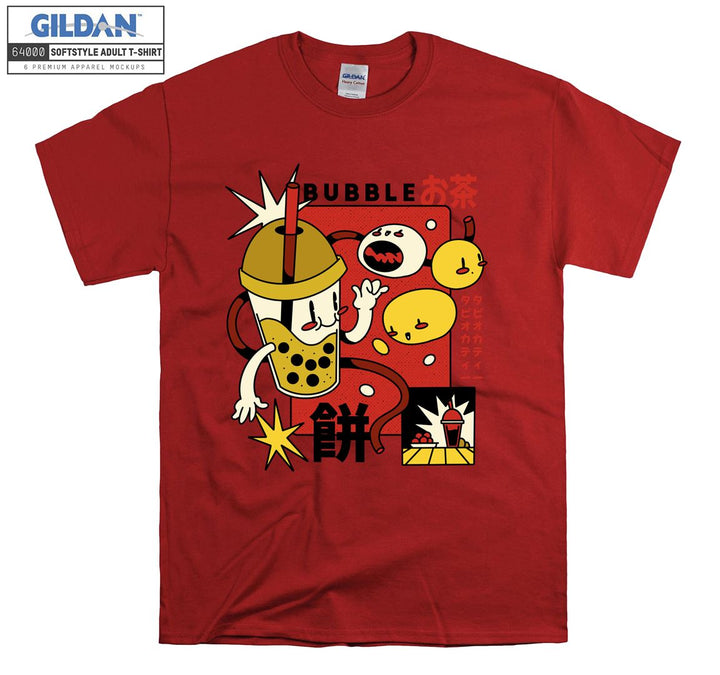 Famous Character Bubble Tea T-shirt