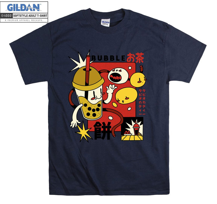 Famous Character Bubble Tea T-shirt