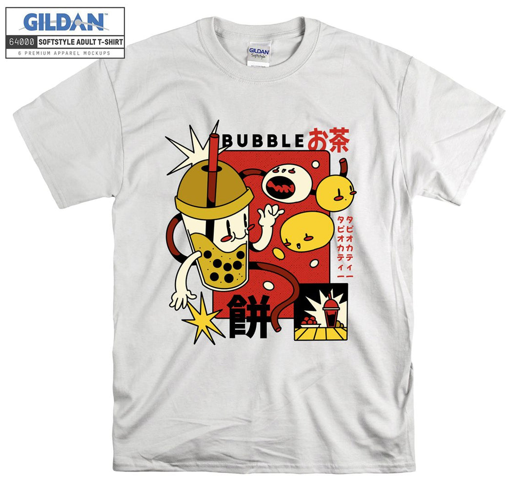 Famous Character Bubble Tea T-shirt