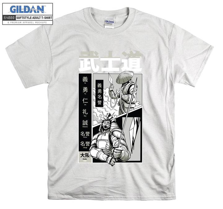 Samurai Duel Poster T-shirt