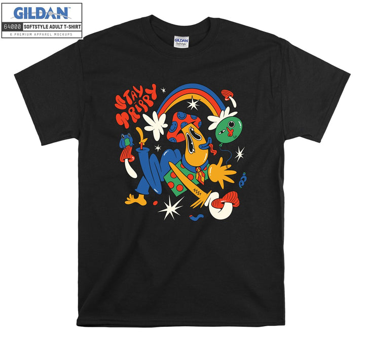 Stay Trippy Art Figure T-shirt