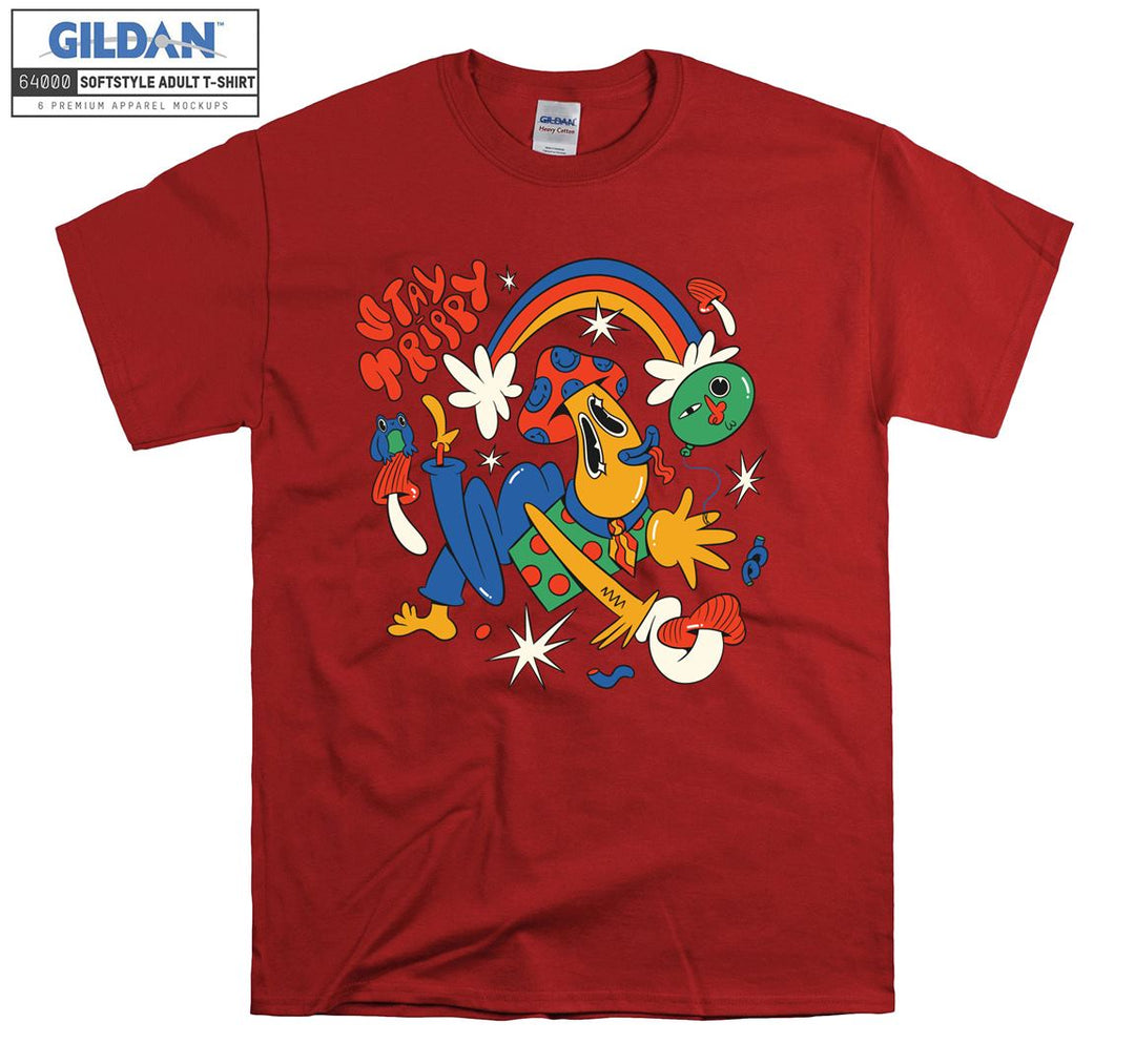 Stay Trippy Art Figure T-shirt