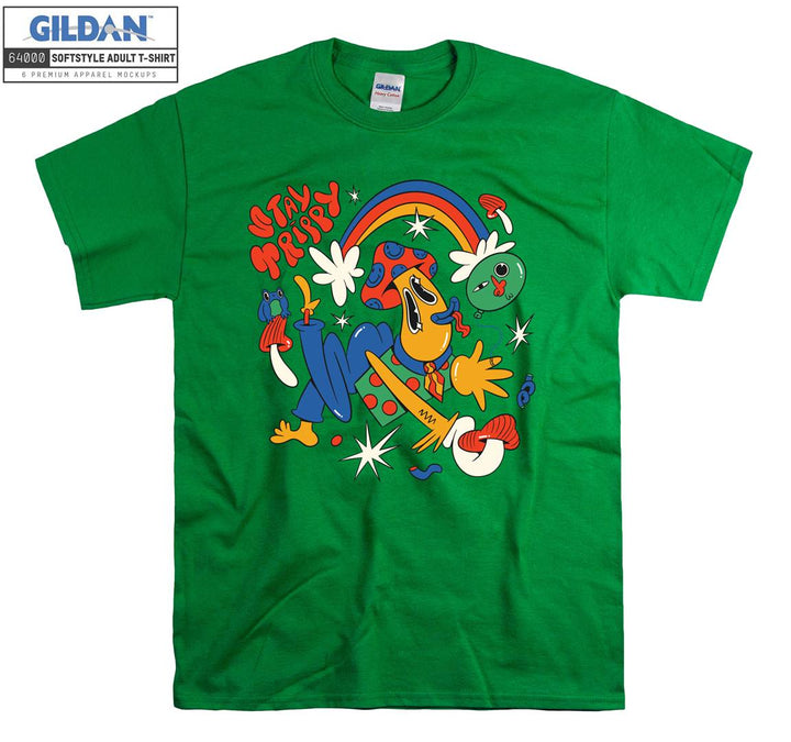 Stay Trippy Art Figure T-shirt