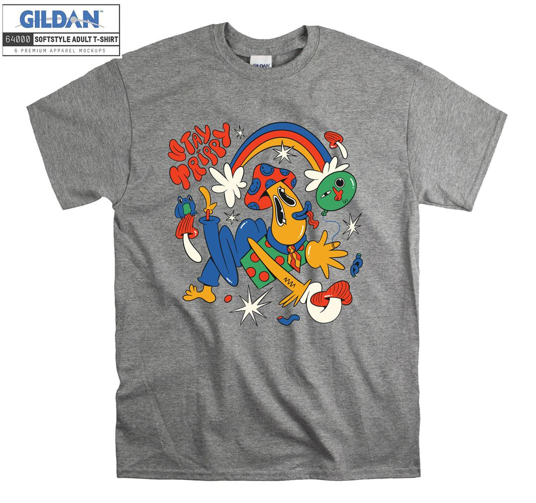 Stay Trippy Art Figure T-shirt