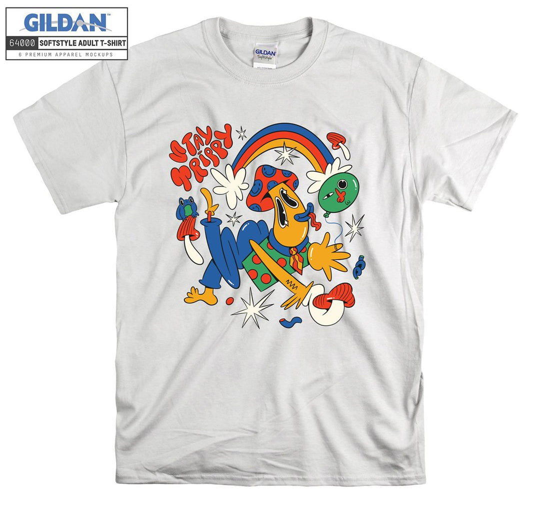 Stay Trippy Art Figure T-shirt