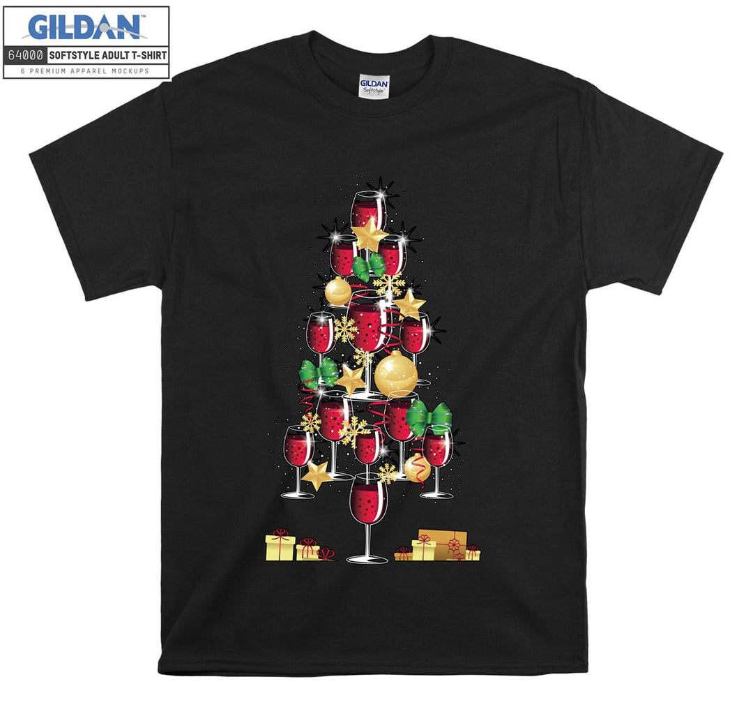 Christmas Drink Tree figure T-shirt