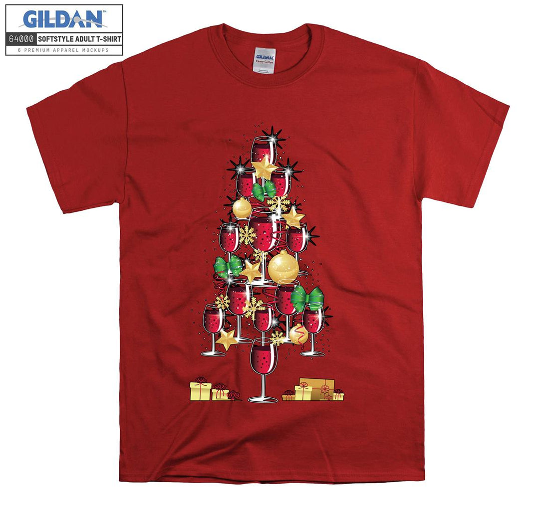 Christmas Drink Tree figure T-shirt