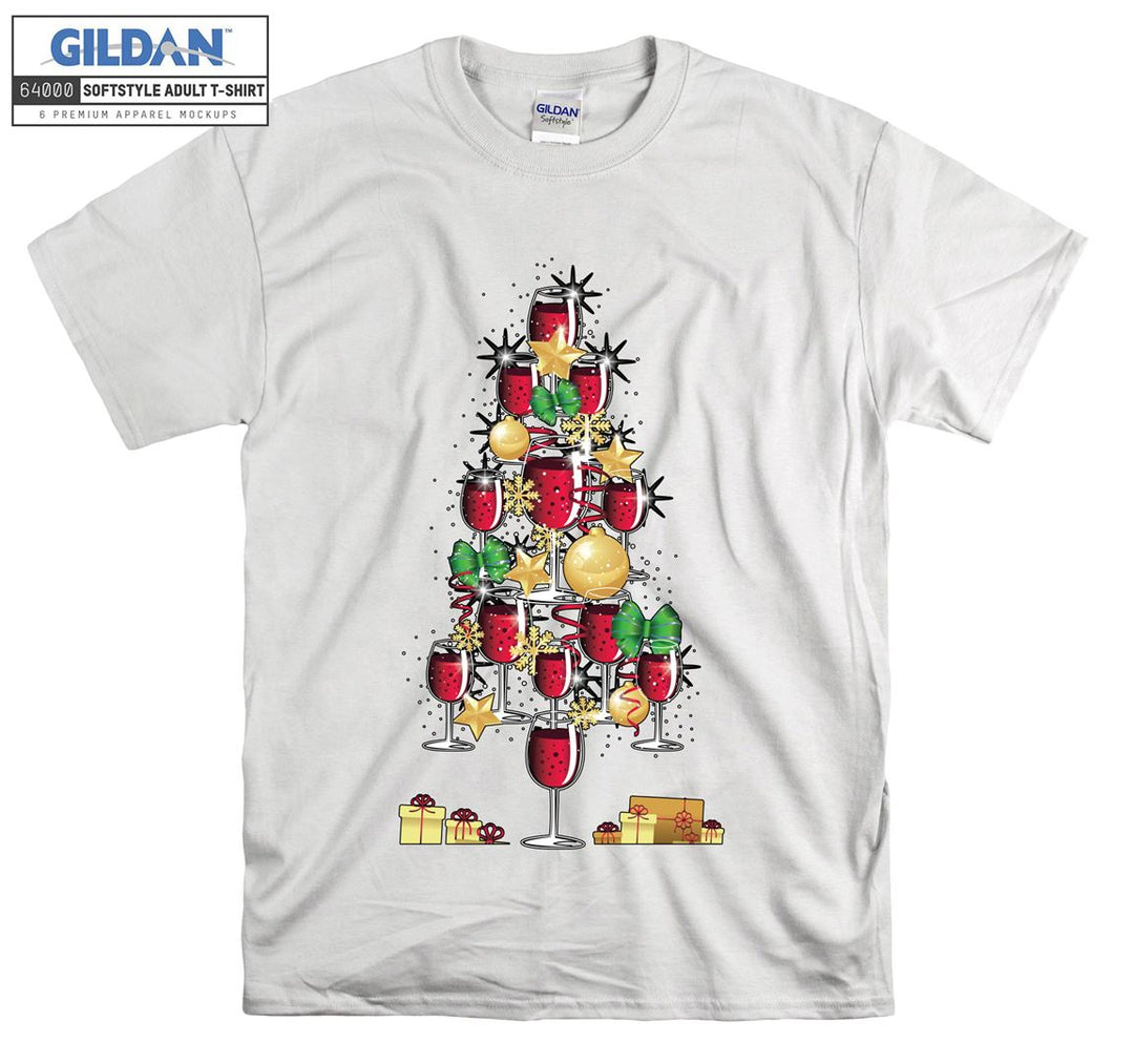 Christmas Drink Tree figure T-shirt