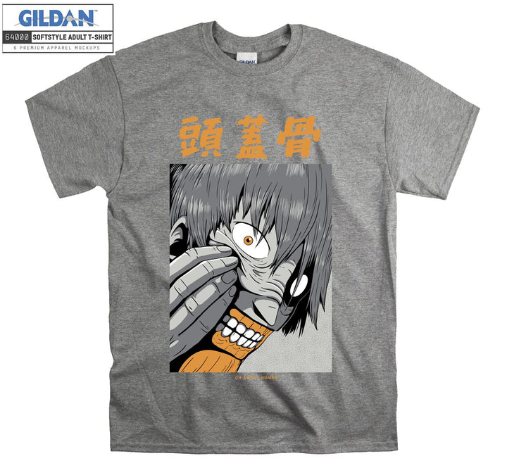 Terrible Character face figure T-shirt