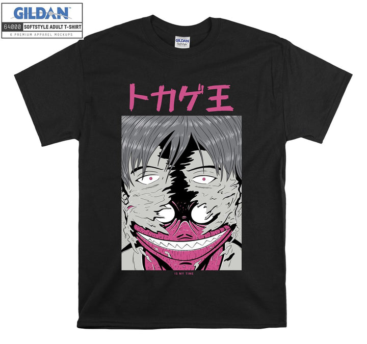 Anime Character Face Figure T-shirt