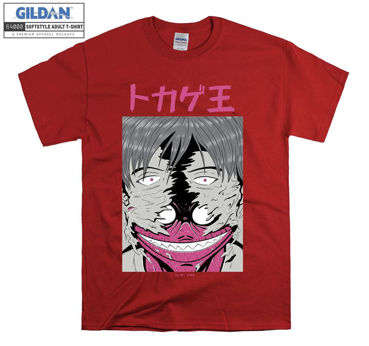 Anime Character Face Figure T-shirt