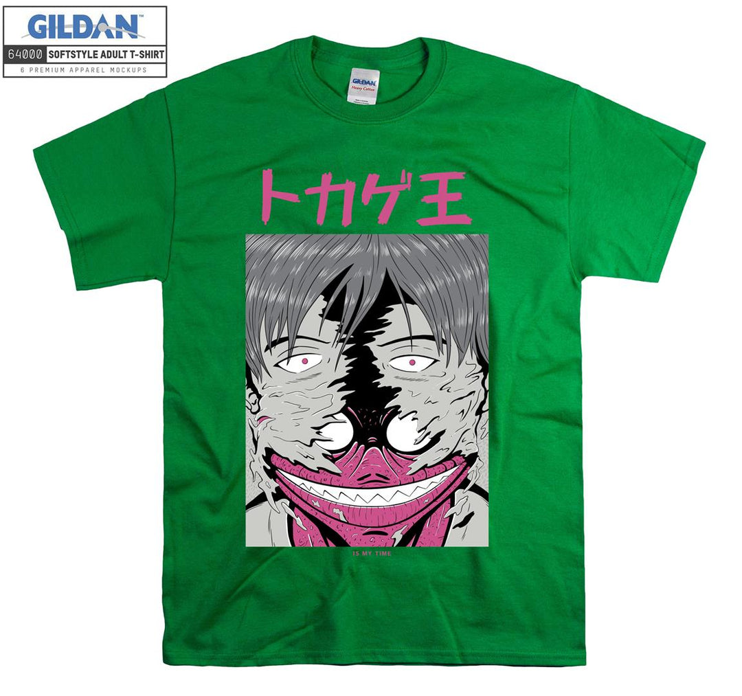 Anime Character Face Figure T-shirt