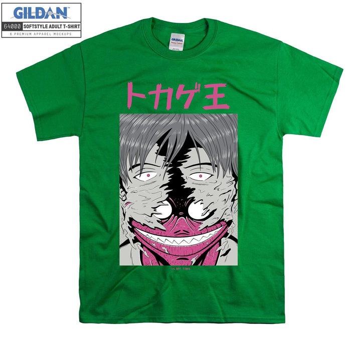 Anime Character Face Figure T-shirt
