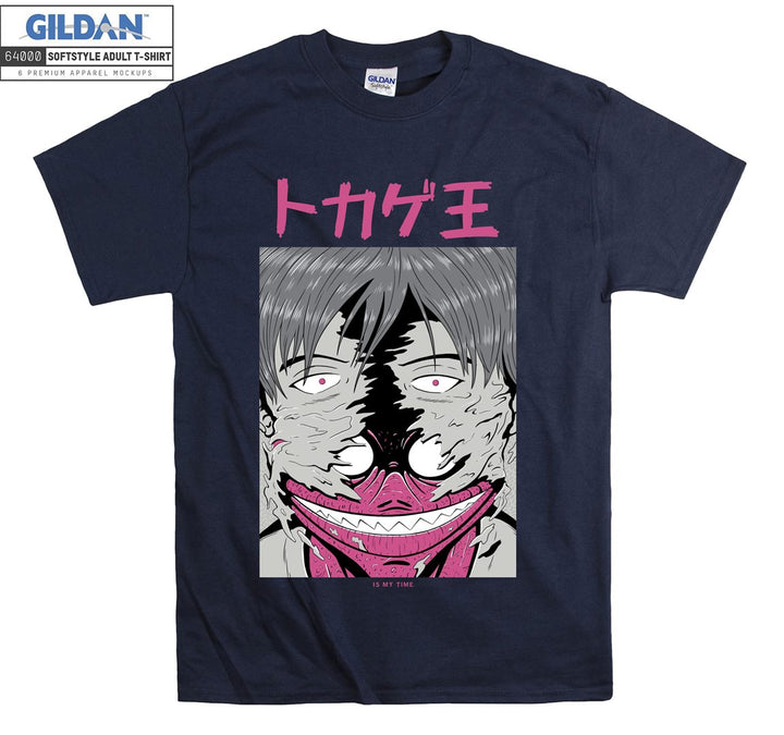 Anime Character Face Figure T-shirt
