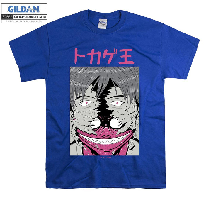 Anime Character Face Figure T-shirt