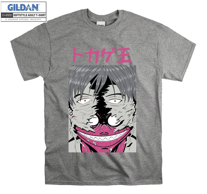 Anime Character Face Figure T-shirt