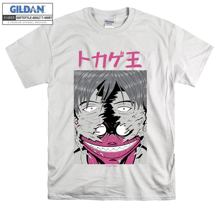 Anime Character Face Figure T-shirt