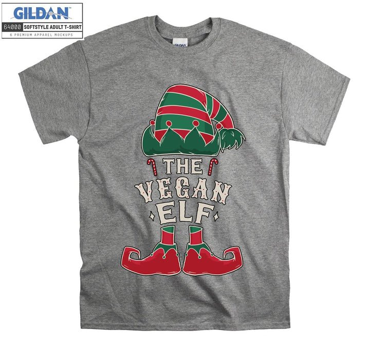 The vegan elf figure T-shirt
