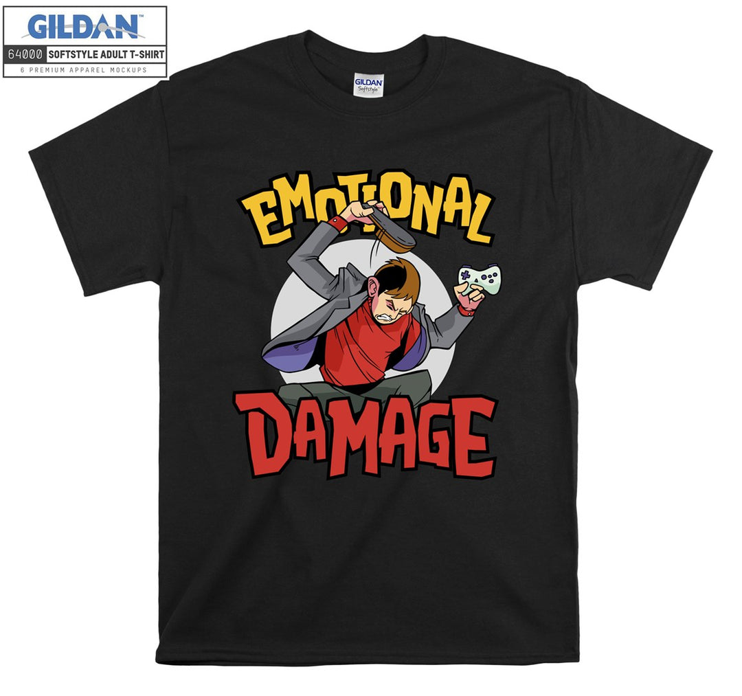 Emotional Damage Gamer Figure T-shirt