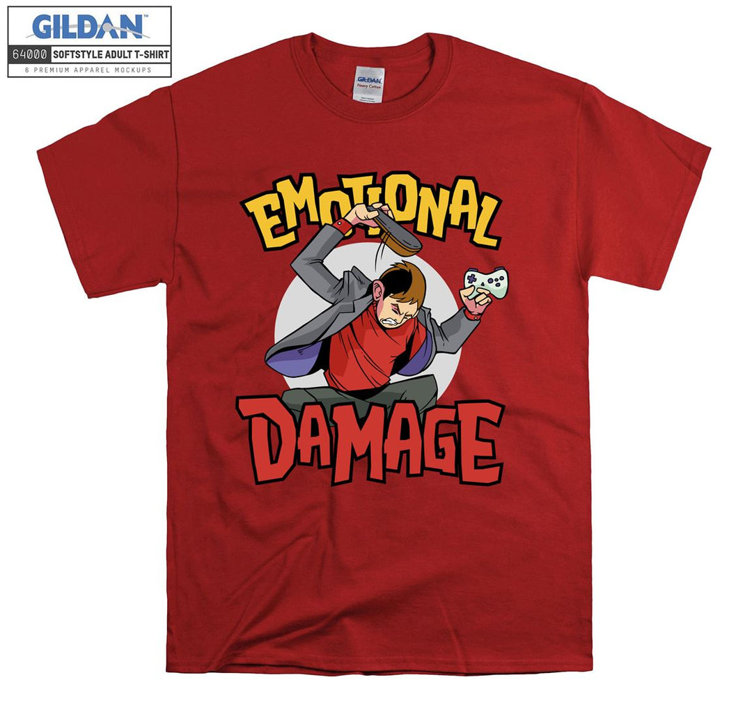 Emotional Damage Gamer Figure T-shirt