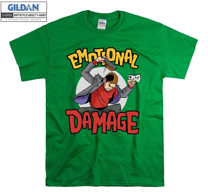 Emotional Damage Gamer Figure T-shirt