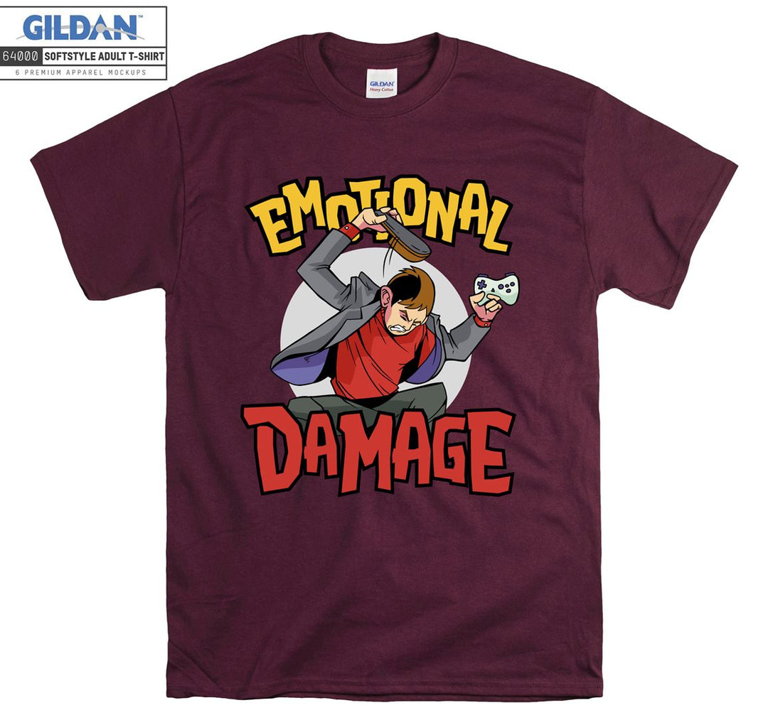 Emotional Damage Gamer Figure T-shirt