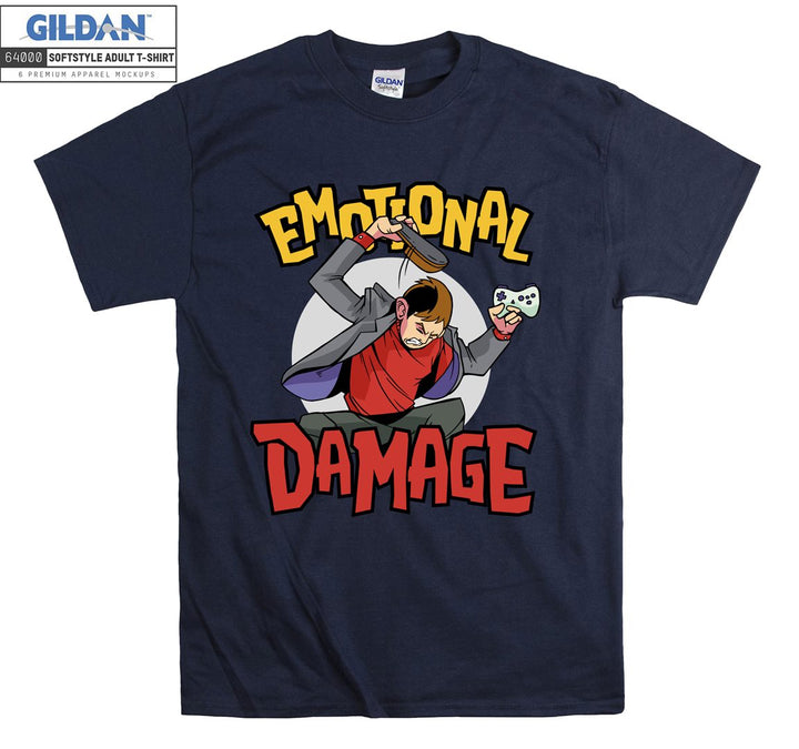 Emotional Damage Gamer Figure T-shirt