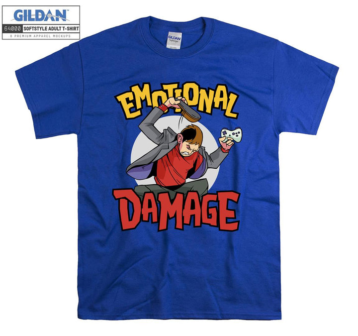 Emotional Damage Gamer Figure T-shirt