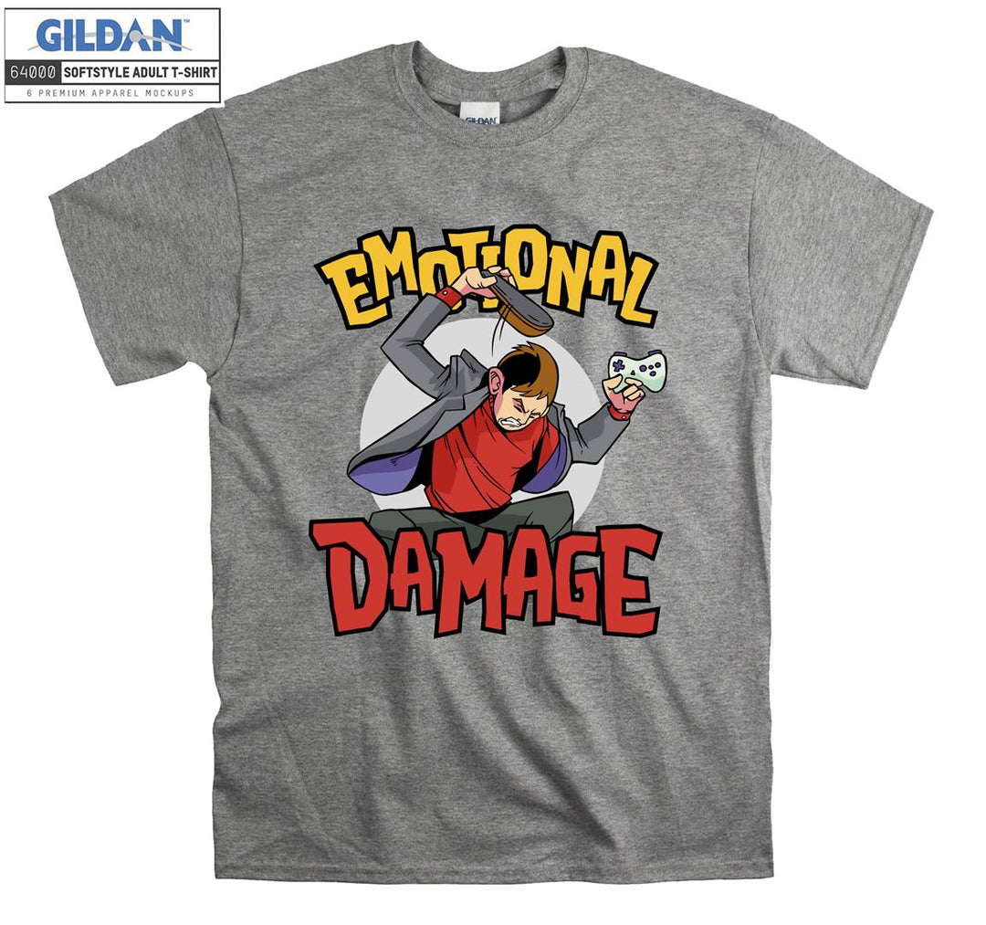 Emotional Damage Gamer Figure T-shirt