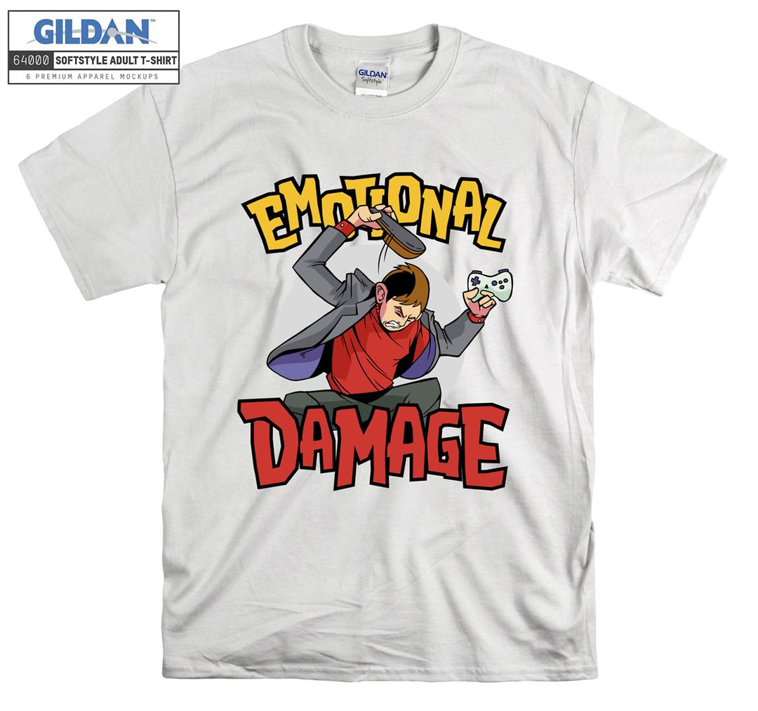 Emotional Damage Gamer Figure T-shirt