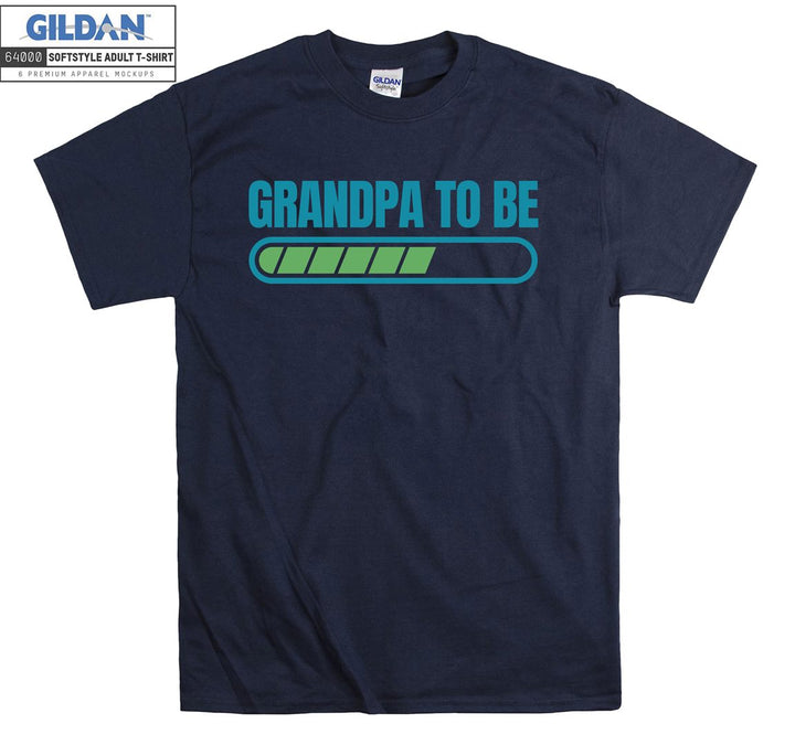 Grandpa To Be Funny Figure T-shirt