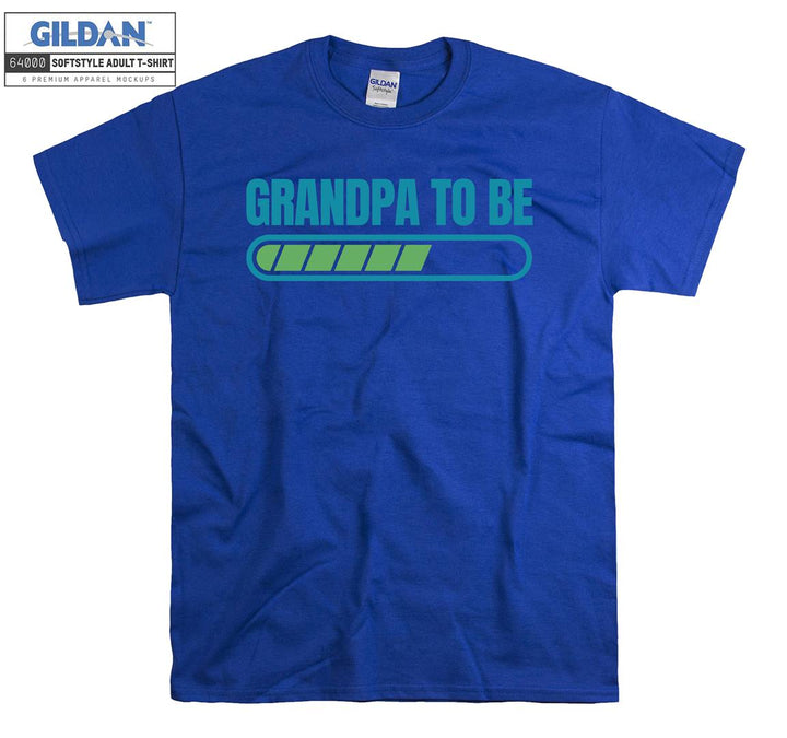 Grandpa To Be Funny Figure T-shirt